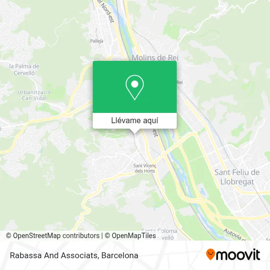 Mapa Rabassa And Associats