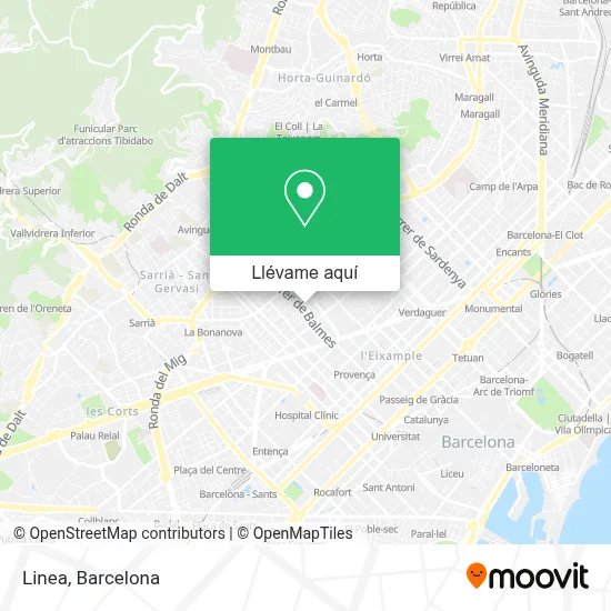 Mapa Linea