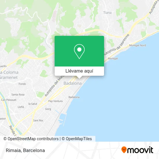 Mapa Rimaia