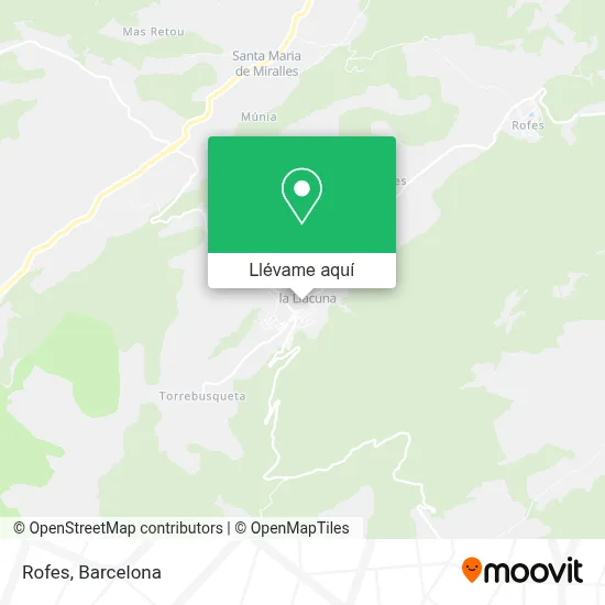 Mapa Rofes