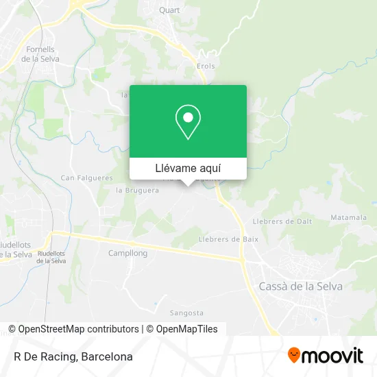 Mapa R De Racing