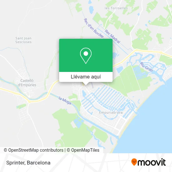 Mapa Sprinter