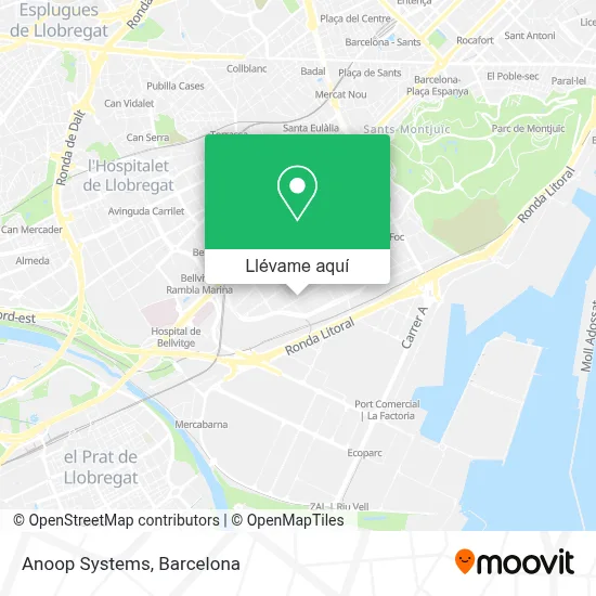 Mapa Anoop Systems
