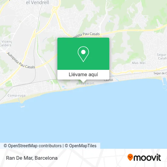 Mapa Ran De Mar