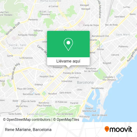 Mapa Rene Mariane