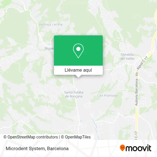Mapa Microdent System