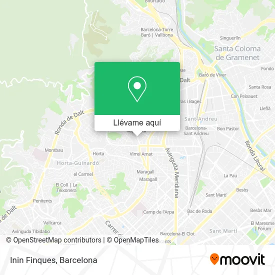 Mapa Inin Finques