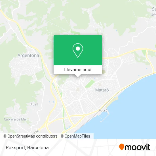 Mapa Roksport