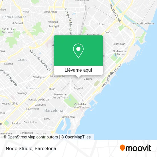 Mapa Nodo Studio