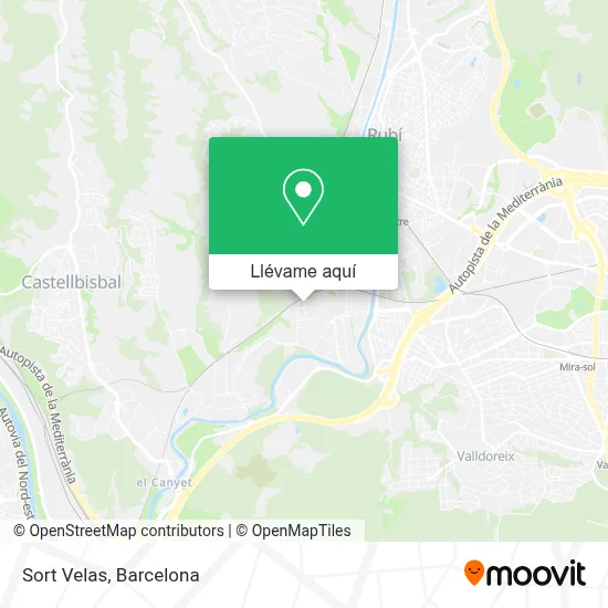 Mapa Sort Velas