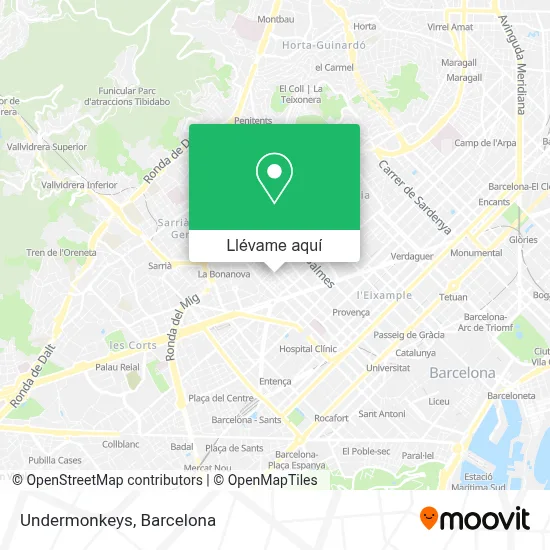 Mapa Undermonkeys