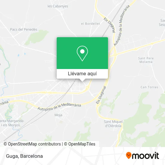 Mapa Guga
