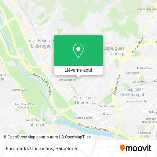 Mapa Euromarks Cosmetics
