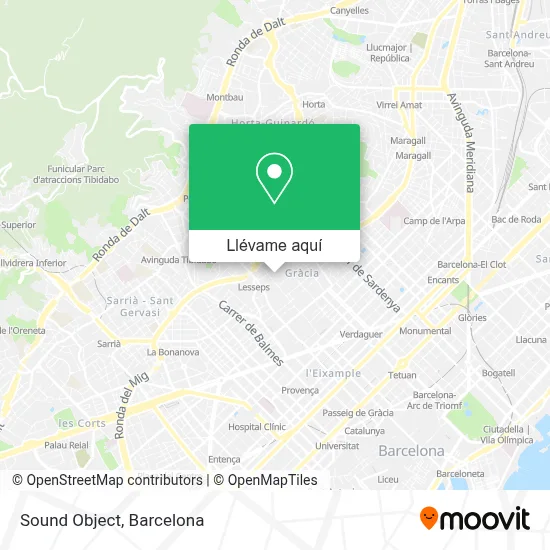 Mapa Sound Object