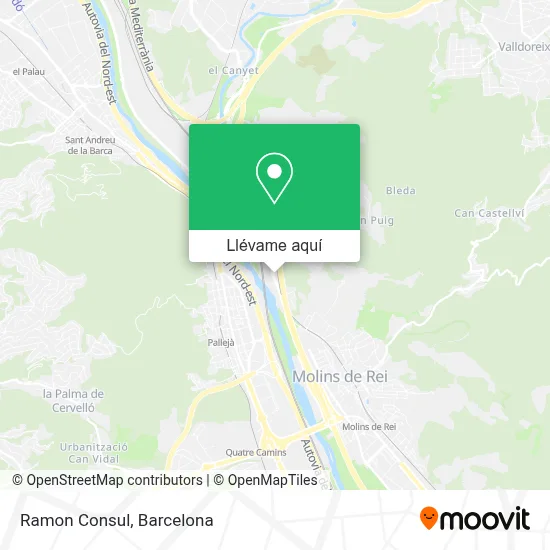Mapa Ramon Consul