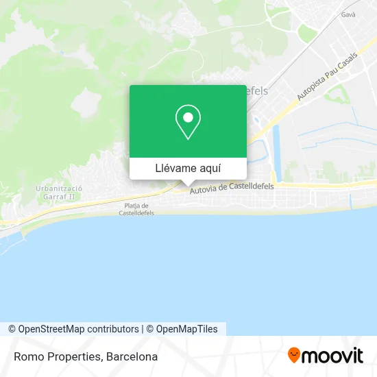 Mapa Romo Properties