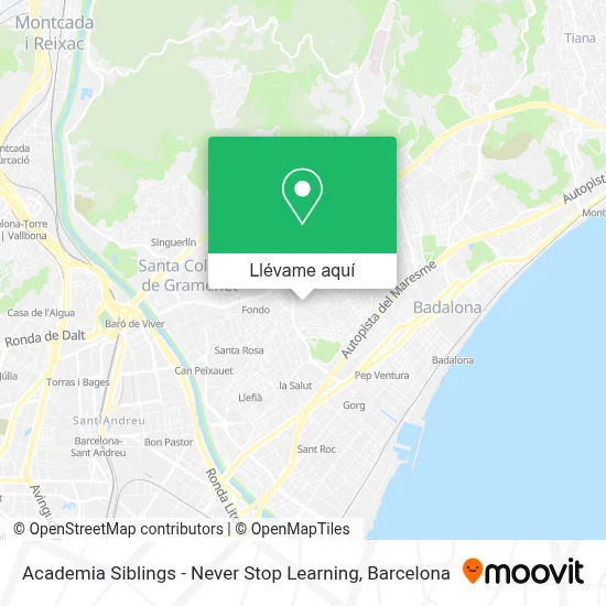 Mapa Academia Siblings - Never Stop Learning