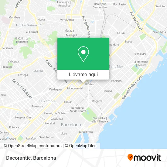 Mapa Decorantic
