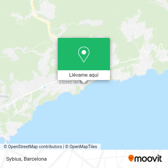 Mapa Sybius