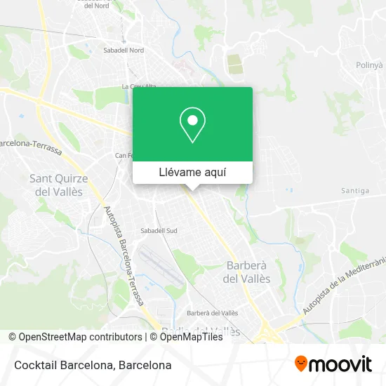 Mapa Cocktail Barcelona