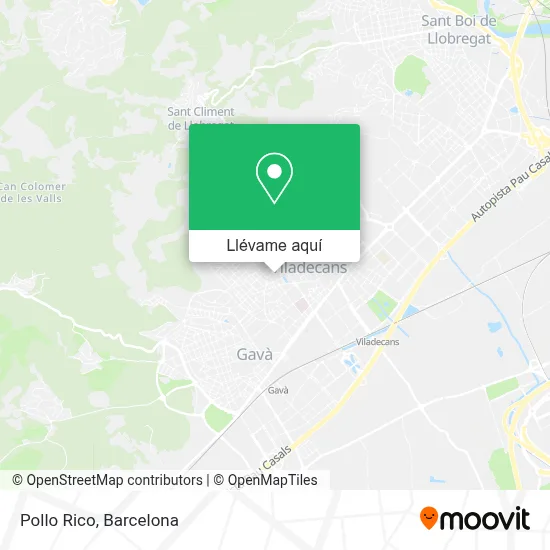 Mapa Pollo Rico