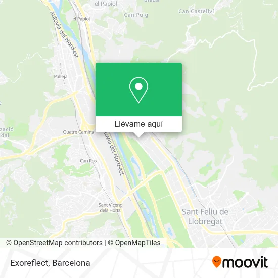 Mapa Exoreflect