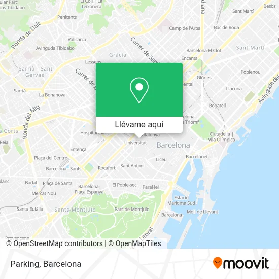 Mapa Parking