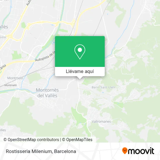 Mapa Rostisseria Milenium
