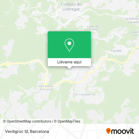 Mapa Verdigroc Sl
