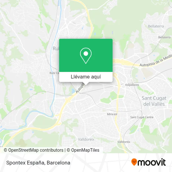 Mapa Spontex España