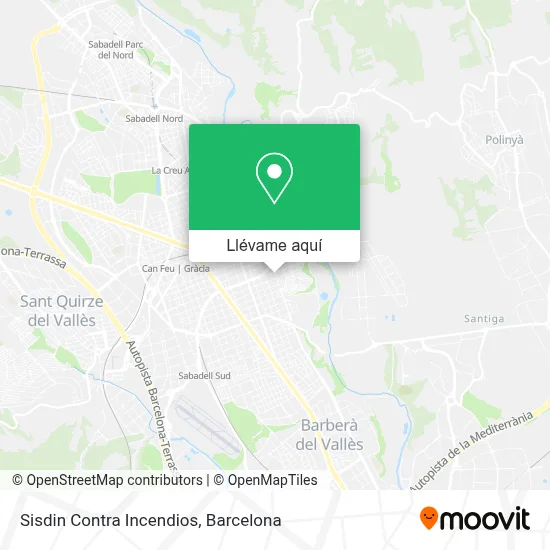 Mapa Sisdin Contra Incendios
