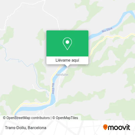 Mapa Trans-Doliu