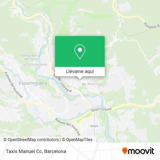 Mapa Taxis Manuel Cc