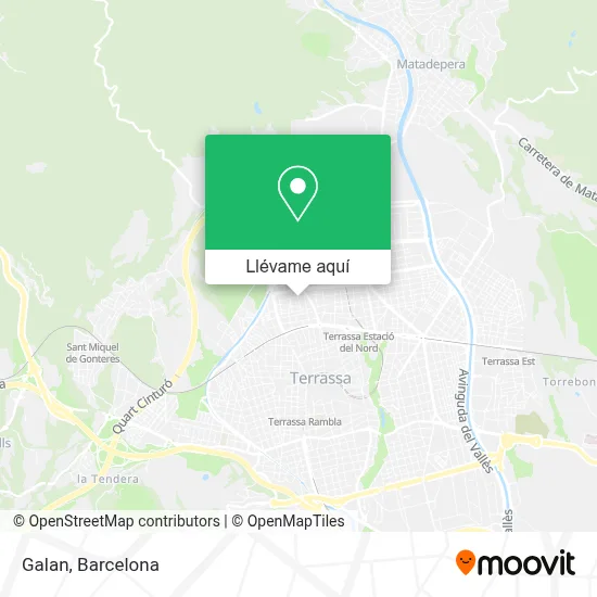 Mapa Galan