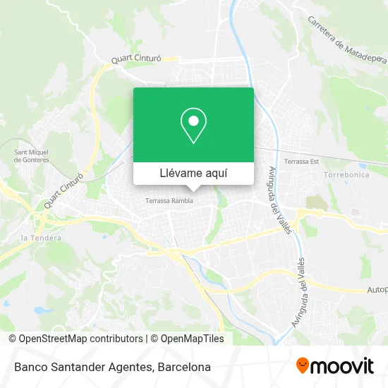 Mapa Banco Santander Agentes