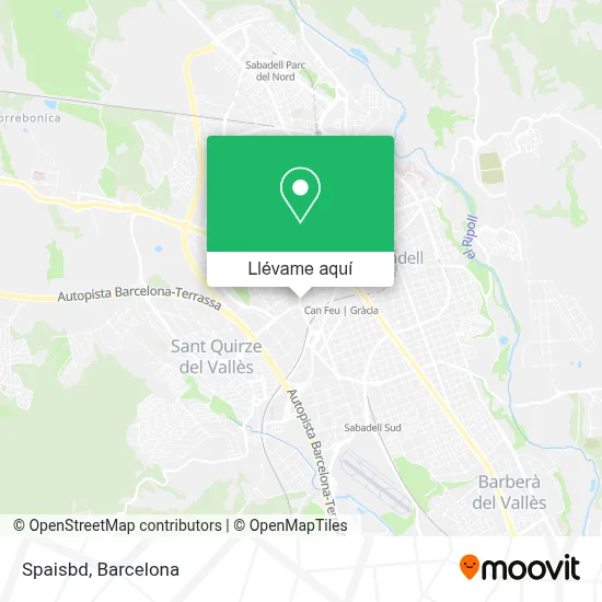 Mapa Spaisbd