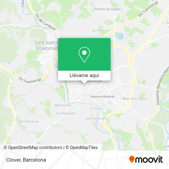Mapa Clover