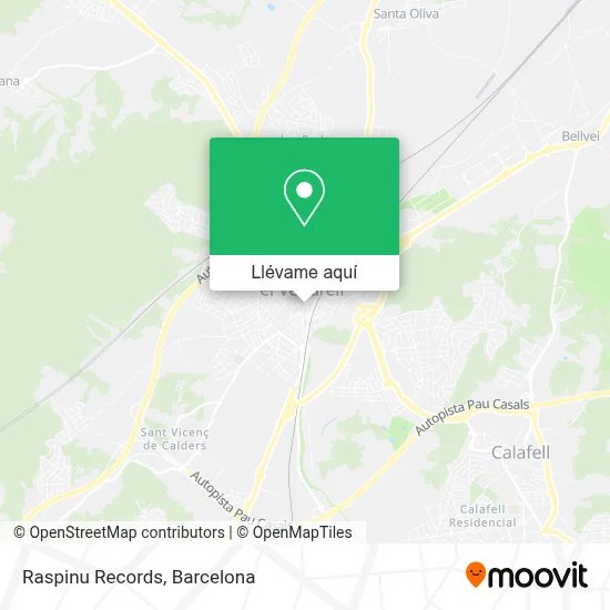Mapa Raspinu Records