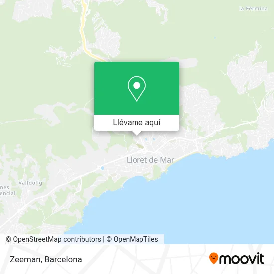 Mapa Zeeman