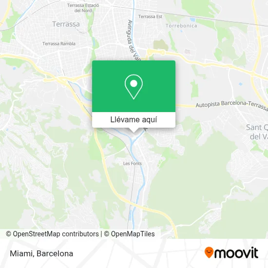 Mapa Miami
