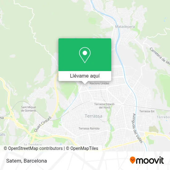 Mapa Satem