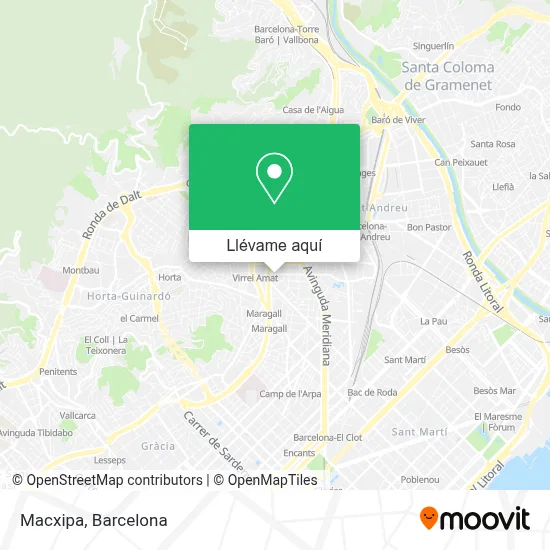 Mapa Macxipa