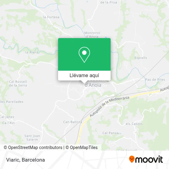 Mapa Viaric