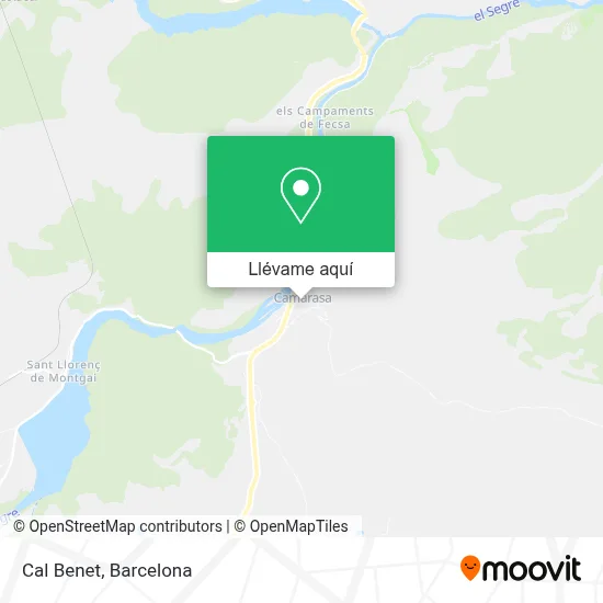 Mapa Cal Benet