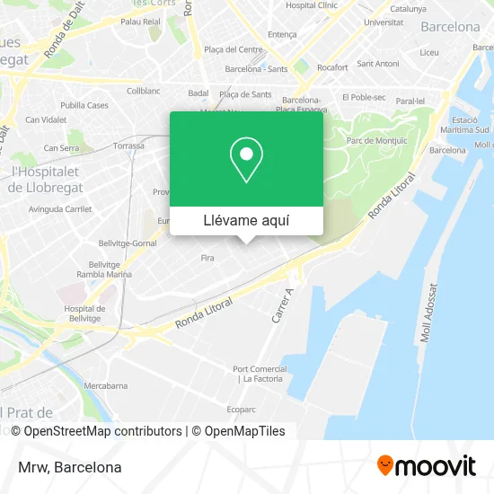 Mapa Mrw