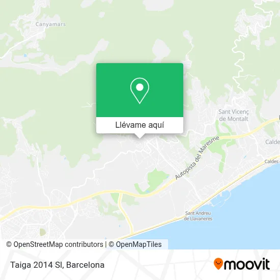 Mapa Taiga 2014 Sl