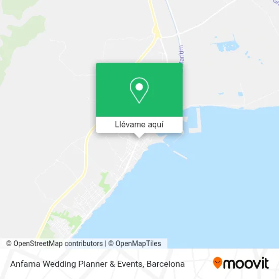 Mapa Anfama Wedding Planner & Events