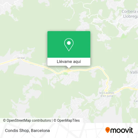 Mapa Condis Shop