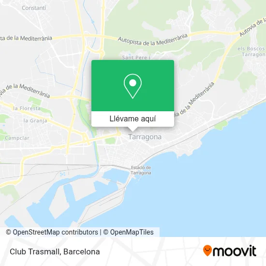 Mapa Club Trasmall