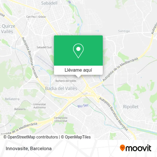 Mapa Innovasite